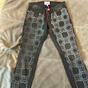 Current Elliott black jeans skinny